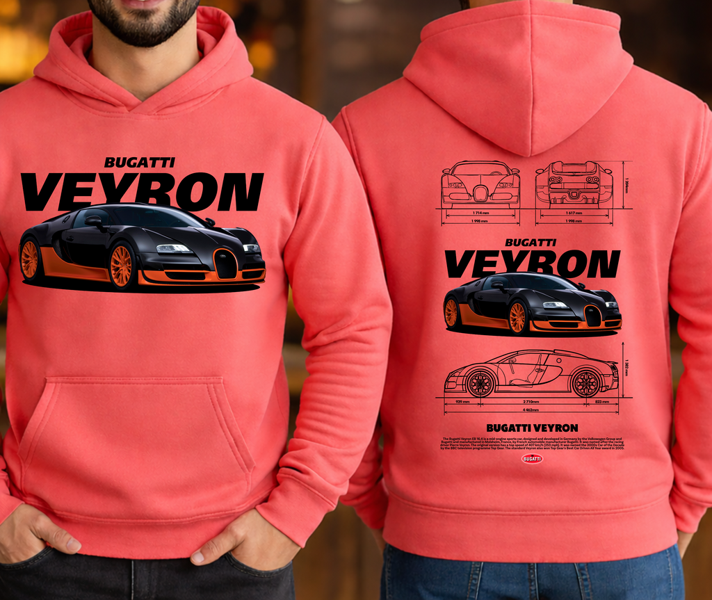 Men’s Premium Supercar-Inspired Hoodie